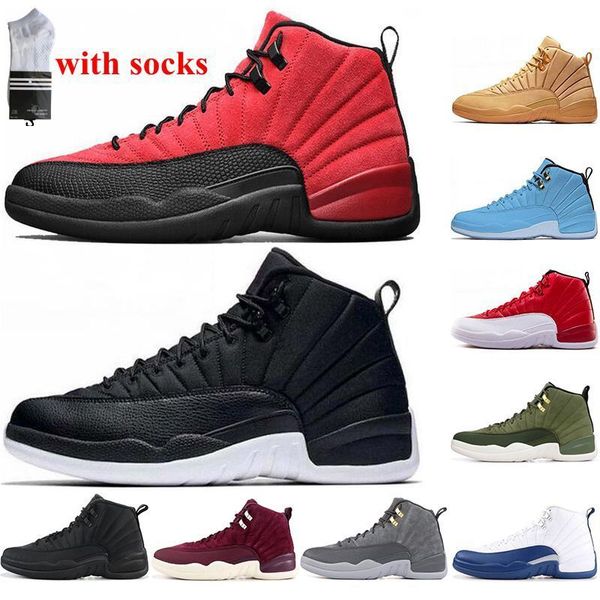 Men 12 12s Basketball Shoes Playoffs Winterized WNTR White Grey The master Reverse Taxi Flu Game Athletic mens trainers sports sneakersBSPD
Men 12 12s Basketball Shoes Playoffs Winterized WNTR White Grey The master Reverse Taxi Flu Game Athletic mens trainers sports sneakersBSPD