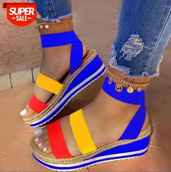 women sandals 2021 fashion open toe solid platform shoes woman non-slip summer sandals women shoes wedge heel femmes sandales #jl61, Black
women sandals 2021 fashion open toe solid platform shoes woman non-slip summer sandals women shoes wedge heel femmes sandales #jl61, Black