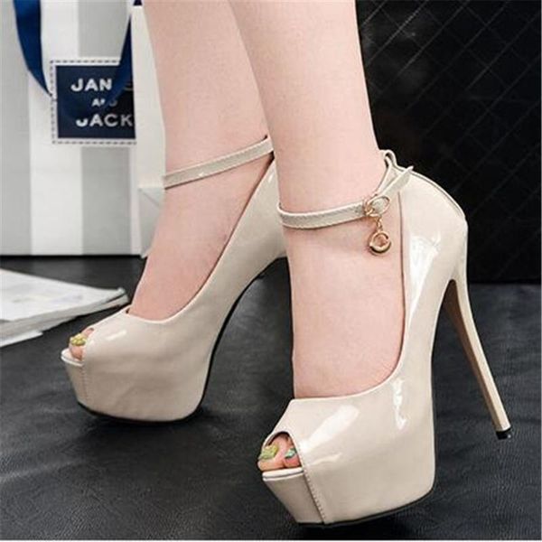 women peep toe sandals platform stiletto 14cm high heels ladies wedding shoes bottom female ankle strap pumps black beige
women peep toe sandals platform stiletto 14cm high heels ladies wedding shoes bottom female ankle strap pumps black beige
