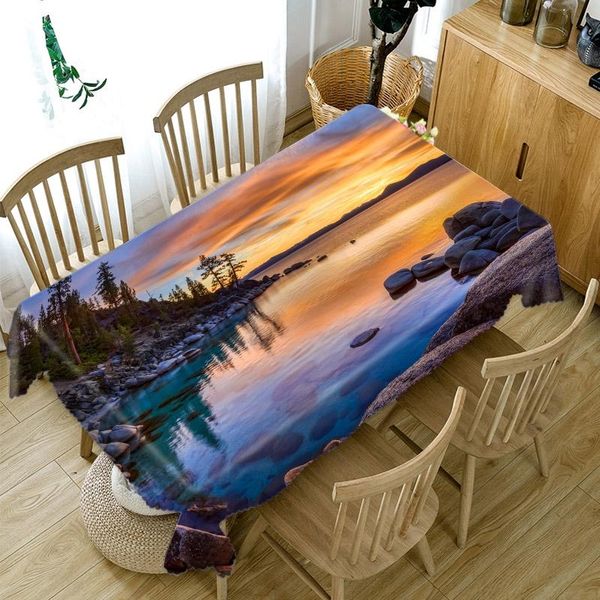thicken cotton tablecloth 3d lake landscape in the sunset pattern rectangular/round table cloth for wedding picnic party
thicken cotton tablecloth 3d lake landscape in the sunset pattern rectangular/round table cloth for wedding picnic party