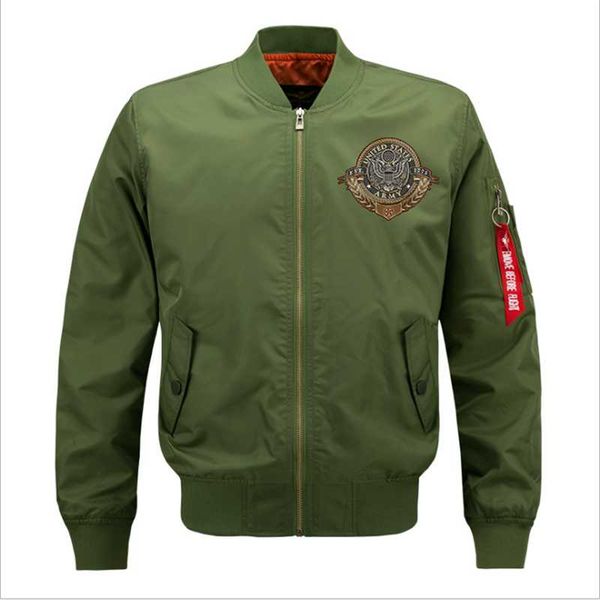 men's jackets 21 bomber jacket solid color stand-up collar zipper thick autumn and winter military tactical 8xl, Black;brown
men's jackets 21 bomber jacket solid color stand-up collar zipper thick autumn and winter military tactical 8xl, Black;brown