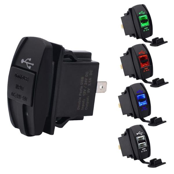 other auto electronics 12-24v dual usb charger with 60cm wire line boat type blue led waterproof for motorcycle car
other auto electronics 12-24v dual usb charger with 60cm wire line boat type blue led waterproof for motorcycle car
