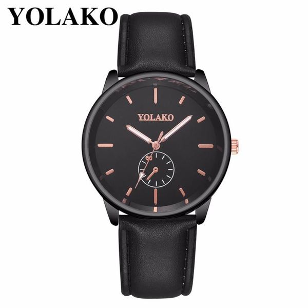 wristwatches yolako brand men business watch luxury leather male quartz clock relogio masculino, Slivery;brown
wristwatches yolako brand men business watch luxury leather male quartz clock relogio masculino, Slivery;brown
