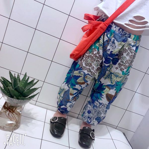 trousers summer children clothing boys casual pants baby girl toddler mosquito-proof floral print pant, Blue
trousers summer children clothing boys casual pants baby girl toddler mosquito-proof floral print pant, Blue