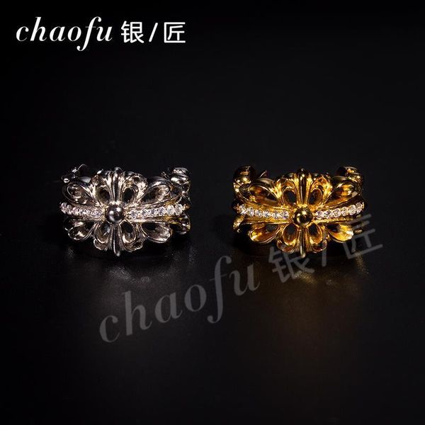 party favor chrome/hearts rings antique crosin gold plated platinum crucifer open mouth sterling silver ring men's and w
party favor chrome/hearts rings antique crosin gold plated platinum crucifer open mouth sterling silver ring men's and w