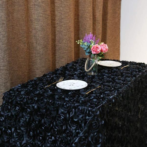 table cloth rosette black florals satin tablecloth 60 x102 inches 3d floral rectangular tablecloths wedding tablelcoth
table cloth rosette black florals satin tablecloth 60 x102 inches 3d floral rectangular tablecloths wedding tablelcoth