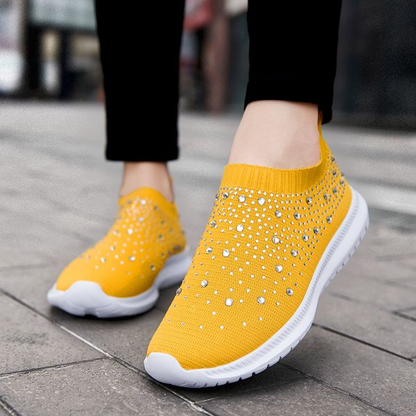 flat women shoes large sizes rhinestone sock colors matching thick soled old couple shoe sports sneaker woman trainers sneakers 35-43, Black
flat women shoes large sizes rhinestone sock colors matching thick soled old couple shoe sports sneaker woman trainers sneakers 35-43, Black