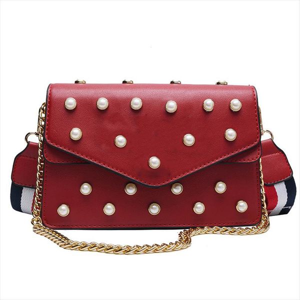 fashion broadway women bag pearl decoration striped webbing shoulder bags leather shoulder messenger handbag
fashion broadway women bag pearl decoration striped webbing shoulder bags leather shoulder messenger handbag