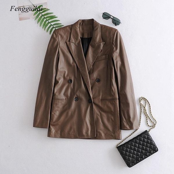autumn winter women oversized faux leather blazer female long sleeve boy friend style casual jacket suits women's & blazers, White;black
autumn winter women oversized faux leather blazer female long sleeve boy friend style casual jacket suits women's & blazers, White;black