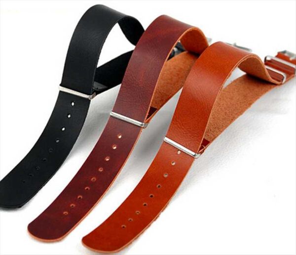 watch bands nato strap genuine leather watchband black brown one-piece 20mm/22mm/24mm replacement wristwatch accessories wristband
watch bands nato strap genuine leather watchband black brown one-piece 20mm/22mm/24mm replacement wristwatch accessories wristband
