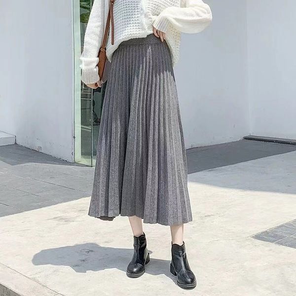 skirts fall women clothing pleated skirts jupe plissee femme longue taille haute midi skirt for saias mulher vrouw rokken gonne l1uw, Black
skirts fall women clothing pleated skirts jupe plissee femme longue taille haute midi skirt for saias mulher vrouw rokken gonne l1uw, Black