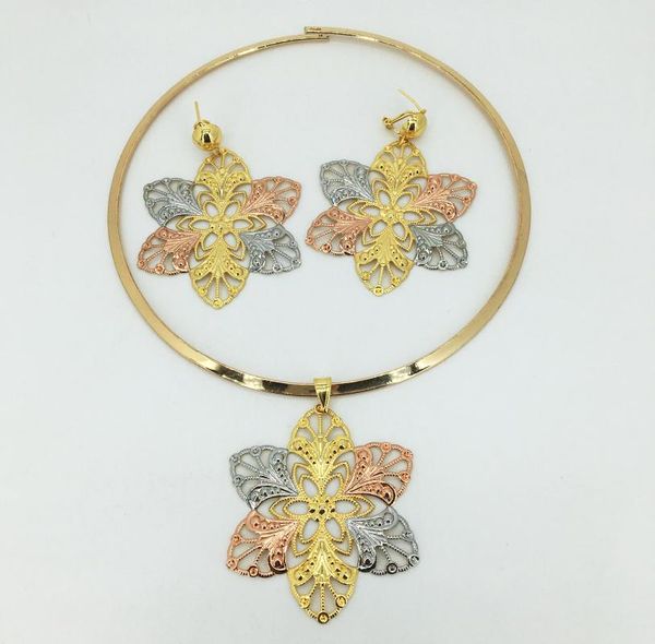 earrings & necklace the wholesale fashion jewellery set is brighter dubai gold for women's anniversary parties and birthday trips, Silver
earrings & necklace the wholesale fashion jewellery set is brighter dubai gold for women's anniversary parties and birthday trips, Silver