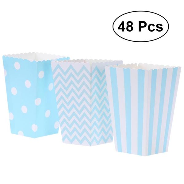 gift wrap 48pcs popcorn carton rugby stripe wave dot pattern decorative dinnerware for birthday parties / baby showers graduations (blac
gift wrap 48pcs popcorn carton rugby stripe wave dot pattern decorative dinnerware for birthday parties / baby showers graduations (blac
