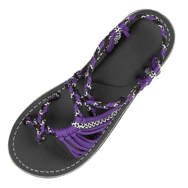 women rope flip flops sandals summer fashion roman beach shoes sandalias mujer cuero genuino gladia, Black
women rope flip flops sandals summer fashion roman beach shoes sandalias mujer cuero genuino gladia, Black