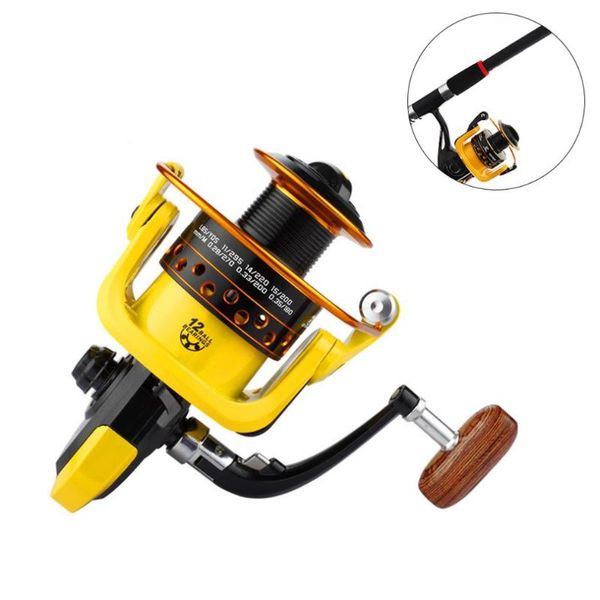 baitcasting reels carp fishing reel 12bb 1000 spinning wheel 8kg drag power with double colour metal line cup wooden handle knob
baitcasting reels carp fishing reel 12bb 1000 spinning wheel 8kg drag power with double colour metal line cup wooden handle knob