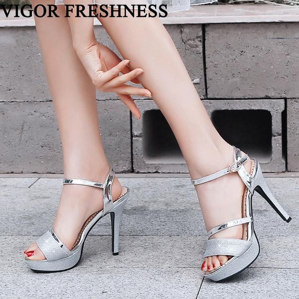 summer shoes woman sandals 13cm heels show brand ladies stiletto bling wedding women dress my323, Black
summer shoes woman sandals 13cm heels show brand ladies stiletto bling wedding women dress my323, Black