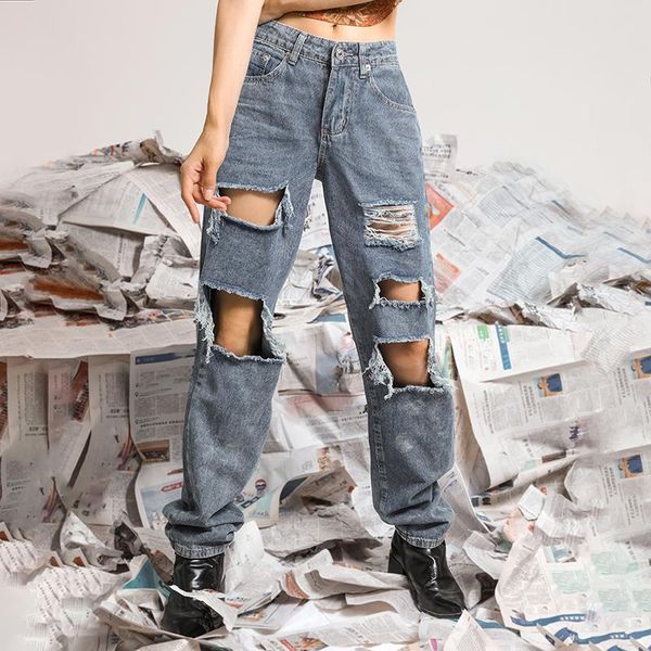 women's jeans fashion high waist street denim pants baggy clothes streetwear cargo skinny wide trousers classic pant, Blue
women's jeans fashion high waist street denim pants baggy clothes streetwear cargo skinny wide trousers classic pant, Blue