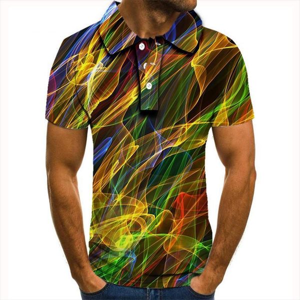 summer short sleeve line 3d mens polos printed homme funny para hombre, White;black
summer short sleeve line 3d mens polos printed homme funny para hombre, White;black