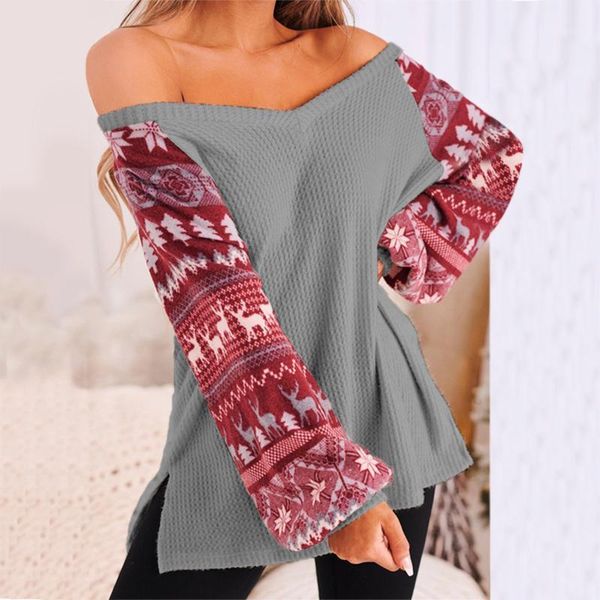 women's sweaters christmas print harajuku blouse v-neck side slit knit lantern sleeve sweater streetwear shirt y2k blusas chemise femme, White;black
women's sweaters christmas print harajuku blouse v-neck side slit knit lantern sleeve sweater streetwear shirt y2k blusas chemise femme, White;black