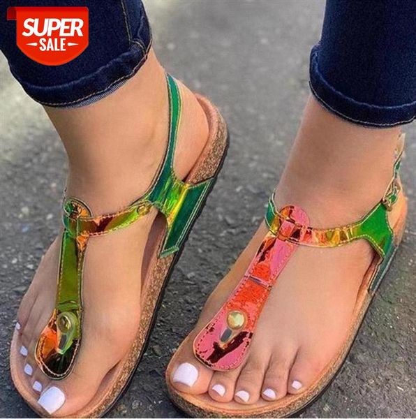 women's sandals large size shoes european and american flat beach slippers #ee5v, Black
women's sandals large size shoes european and american flat beach slippers #ee5v, Black