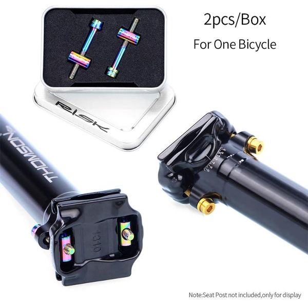 tools risk 2 pack bike bolts screws ti alloy m5x30 m5x40 mtb road bicycle seat post fixing nuts with washer parts
tools risk 2 pack bike bolts screws ti alloy m5x30 m5x40 mtb road bicycle seat post fixing nuts with washer parts
