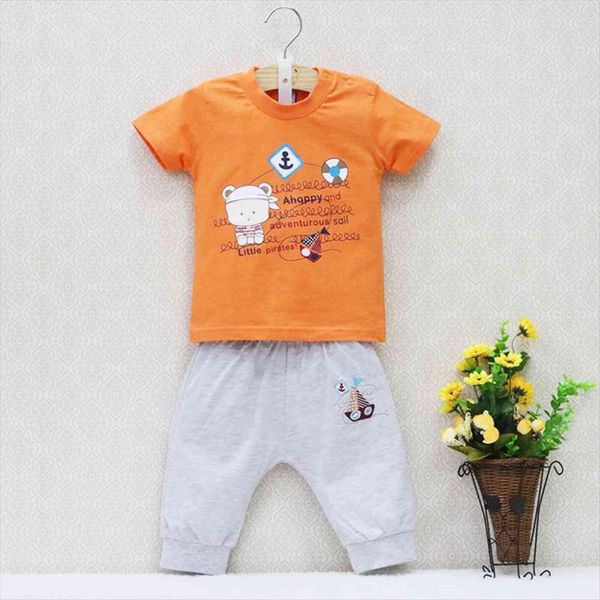 summer baby 100% pure cotton short sleeve t shirt shorts clothing set sports children print boys clothes, White
summer baby 100% pure cotton short sleeve t shirt shorts clothing set sports children print boys clothes, White