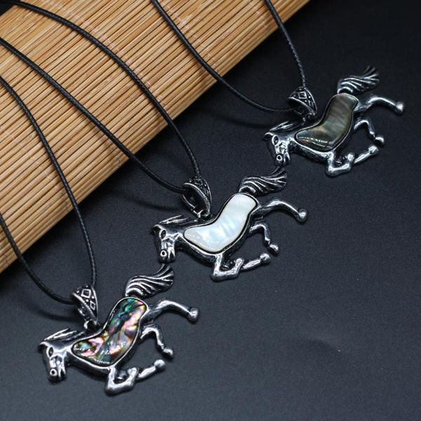 pendant necklaces natural shell horse shape mother of pearl necklace pendants charms for women jewelry gift length 55cm size 55x25mm, Silver
pendant necklaces natural shell horse shape mother of pearl necklace pendants charms for women jewelry gift length 55cm size 55x25mm, Silver