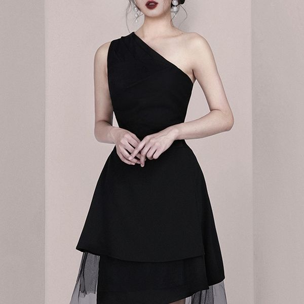 casual dresses fashion women net inclined shoulder irregular mini gauze oblique shoulder vestido 7ac7, Black;gray
casual dresses fashion women net inclined shoulder irregular mini gauze oblique shoulder vestido 7ac7, Black;gray