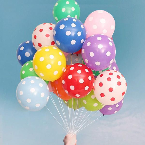 12inch latex polka dot balloons for party wedding birthday marry christmas decoration kids toy inflatable air balls globos suppl
12inch latex polka dot balloons for party wedding birthday marry christmas decoration kids toy inflatable air balls globos suppl