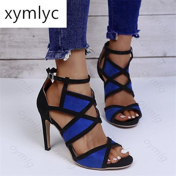dress shoes 2021 fish mouth roman high-heeled cross straps comfortable color matching hollow thick-heeled sandals women, Black
dress shoes 2021 fish mouth roman high-heeled cross straps comfortable color matching hollow thick-heeled sandals women, Black