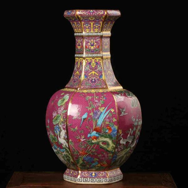 vases porcelain vase enamels color ceramic collection crafts decoration hexagon flowers and birds jingdezhen
vases porcelain vase enamels color ceramic collection crafts decoration hexagon flowers and birds jingdezhen
