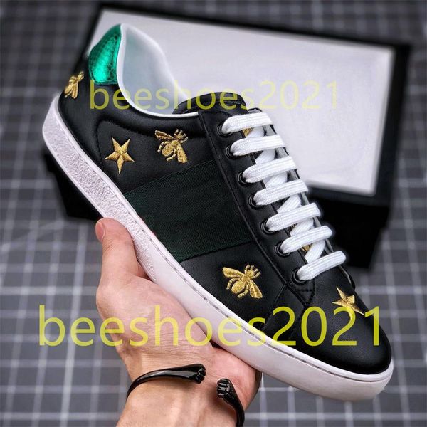 mens italy bee walking casual shoes women flat shoe tiger snake green red stripes embroidered couples fashion trainers chaussures b23, Black
mens italy bee walking casual shoes women flat shoe tiger snake green red stripes embroidered couples fashion trainers chaussures b23, Black