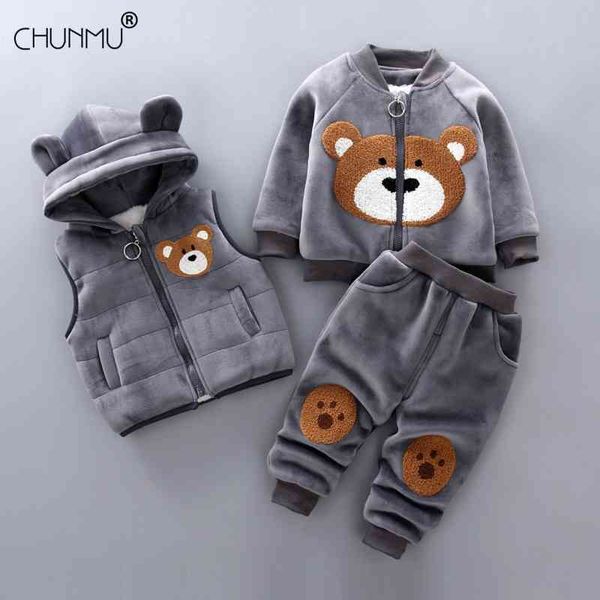 fashion infant clothing winter baby suit girls clothes boys thick coat + pants warm set 210508, White
fashion infant clothing winter baby suit girls clothes boys thick coat + pants warm set 210508, White