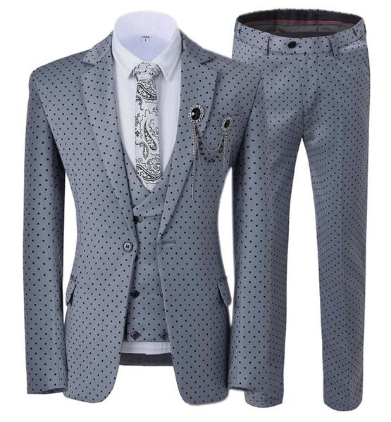 men's suits & blazers 3 piece casual silver grey slim fit prom white tuxedos point solid business suit wedding grooms (blazer+vest+pant, White;black
men's suits & blazers 3 piece casual silver grey slim fit prom white tuxedos point solid business suit wedding grooms (blazer+vest+pant, White;black