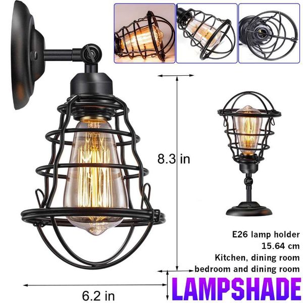 wall lamp 60w led light retro loft industrial iron black e27 vintage sconces indoor lighting fixture 110v 220v
wall lamp 60w led light retro loft industrial iron black e27 vintage sconces indoor lighting fixture 110v 220v
