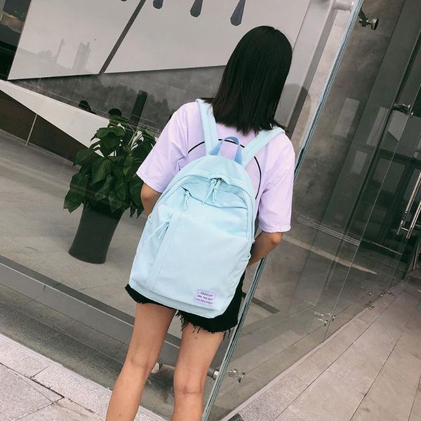 outdoor bags casual large capacity solid color waterproof nylon backpack selling style school bag yl5
outdoor bags casual large capacity solid color waterproof nylon backpack selling style school bag yl5
