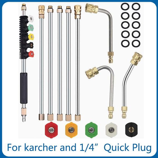 water gun & snow foam lance high pressure cleaner metal extension rod jet car cleaning tool nozzle replacement 1/4 quick connect joint for k
water gun & snow foam lance high pressure cleaner metal extension rod jet car cleaning tool nozzle replacement 1/4 quick connect joint for k