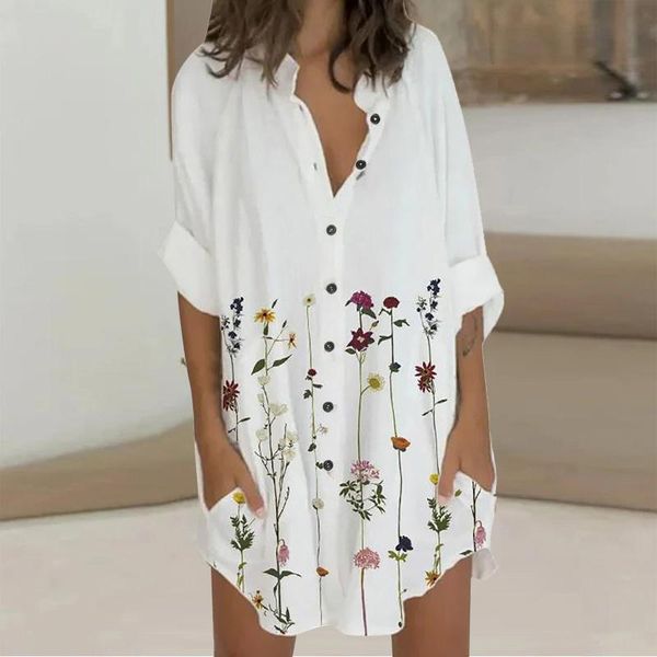 casual dresses 2021 autumn women turn-down collar print long sleeve shirt dress plus size loose beach party vestidos robe, Black;gray
casual dresses 2021 autumn women turn-down collar print long sleeve shirt dress plus size loose beach party vestidos robe, Black;gray