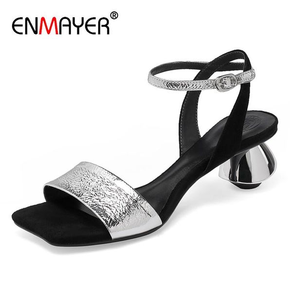 dress shoes enmayer ankle-wrap genuine leather sandals women med fashion buckle strange style high heel casual, Black
dress shoes enmayer ankle-wrap genuine leather sandals women med fashion buckle strange style high heel casual, Black