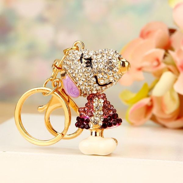 keychains enamel dalmatian dog keychain crystal handbag pendant keyrings for car key chains holder women animal jewelry bag charms, Silver
keychains enamel dalmatian dog keychain crystal handbag pendant keyrings for car key chains holder women animal jewelry bag charms, Silver