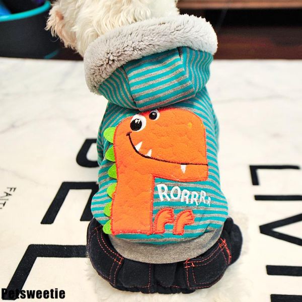 dog apparel autumn puppy jumpsuit overalls teddy clothes for small pet dinasour stripe style costume xs s m l xl
dog apparel autumn puppy jumpsuit overalls teddy clothes for small pet dinasour stripe style costume xs s m l xl