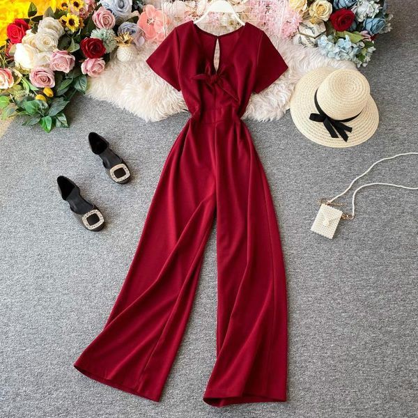 women's jumpsuits & rompers 2021 summer korean chic solid women playsuits vintage v neck short sleeve elegant beach style female bodysu, Black;white
women's jumpsuits & rompers 2021 summer korean chic solid women playsuits vintage v neck short sleeve elegant beach style female bodysu, Black;white