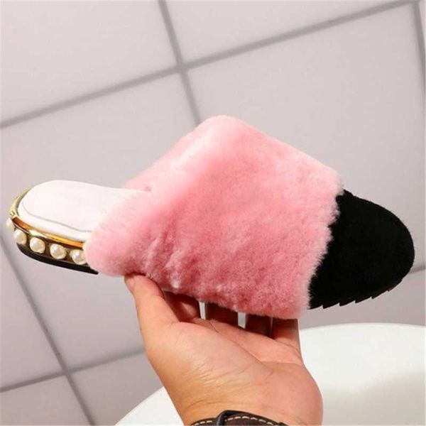 real plush slippers indoor non-slip wrapped toe half large jagged pearl decoration women's shoes, Black
real plush slippers indoor non-slip wrapped toe half large jagged pearl decoration women's shoes, Black
