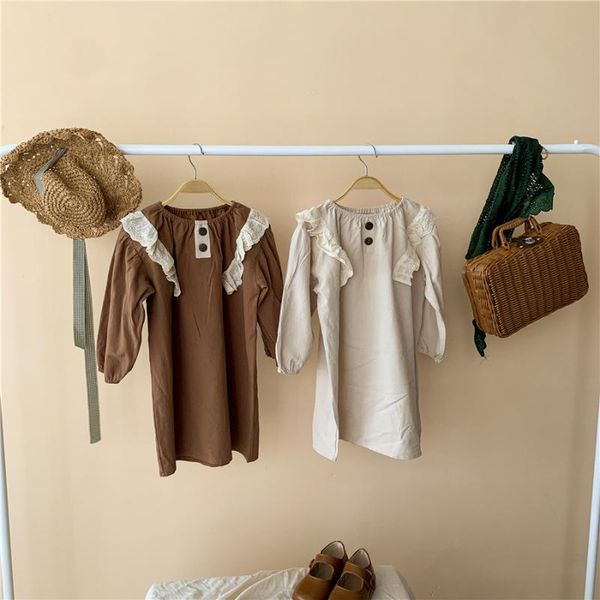 girl's dresses 9255 girl dress autumn 2021 girls' cotton linen korean lace patchwork long sleeve children's 2-9year kids, Red;yellow
girl's dresses 9255 girl dress autumn 2021 girls' cotton linen korean lace patchwork long sleeve children's 2-9year kids, Red;yellow