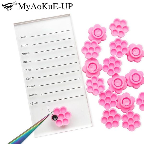 false eyelashes 100pcs eyelash extension glue cups delay holder women makeup tools pink flower epoxy tattoo adhesive pigment
false eyelashes 100pcs eyelash extension glue cups delay holder women makeup tools pink flower epoxy tattoo adhesive pigment