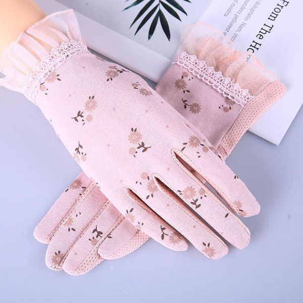 five fingers gloves fashion women' summer driving non-slip block uv touch screen cotton women breathable mittens, Blue;gray
five fingers gloves fashion women' summer driving non-slip block uv touch screen cotton women breathable mittens, Blue;gray