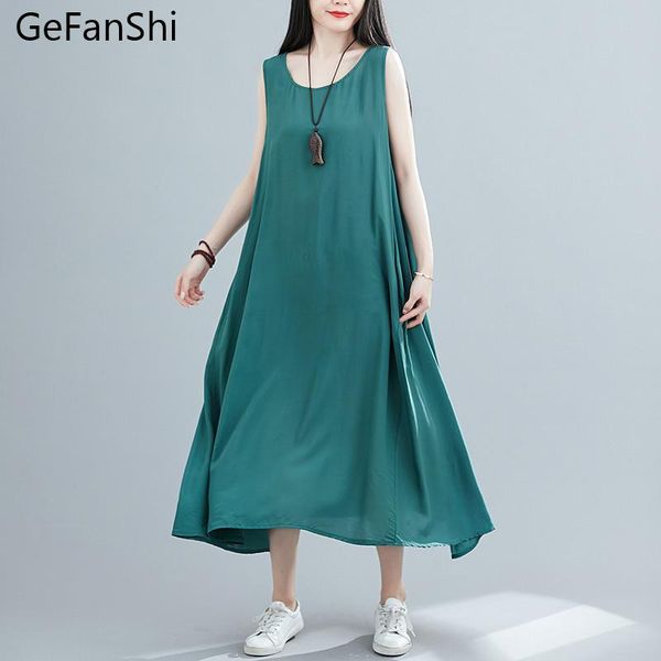 casual dresses 2021 summer women's vest dress plus size vintage cotton linen sleeveless loose ladies fashion long, Black;gray
casual dresses 2021 summer women's vest dress plus size vintage cotton linen sleeveless loose ladies fashion long, Black;gray