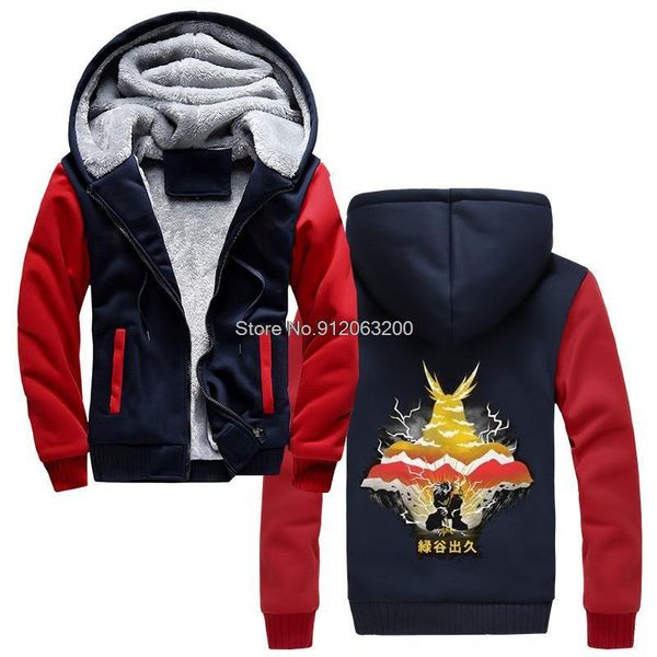 men's hoodies & sweatshirts hero my academia all might energic hoodie anime manga plus ultra men winter thicken hooded sweatshirt stree, Black
men's hoodies & sweatshirts hero my academia all might energic hoodie anime manga plus ultra men winter thicken hooded sweatshirt stree, Black