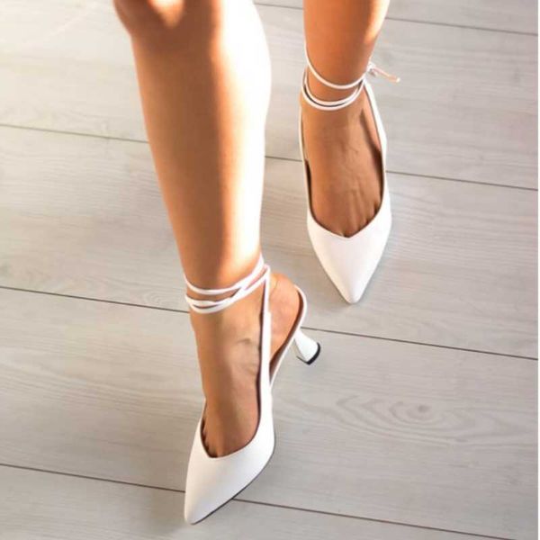 sandals stiletto woman 2021 white 8 cm heels lace-up heeled shoes spring summer fashion, Black
sandals stiletto woman 2021 white 8 cm heels lace-up heeled shoes spring summer fashion, Black