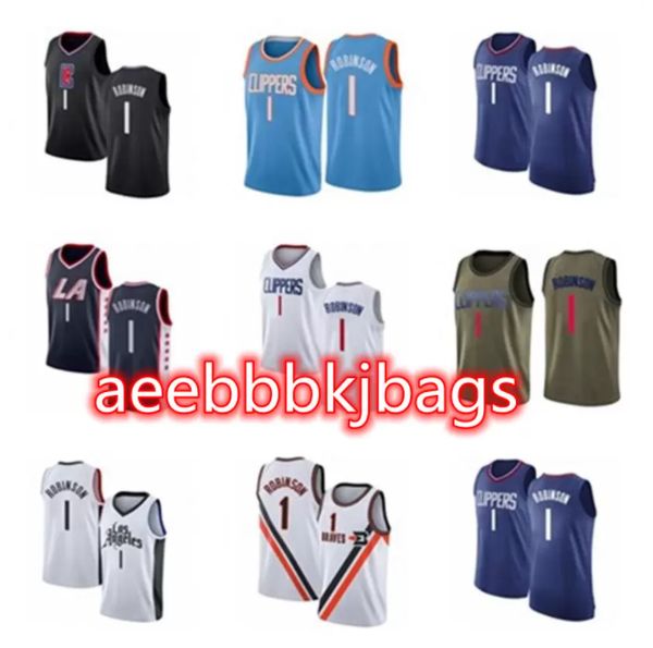 2021 jerome custom men women youth 1 robinson basketball jerseys red blue jersey leave number name, Black;red
2021 jerome custom men women youth 1 robinson basketball jerseys red blue jersey leave number name, Black;red